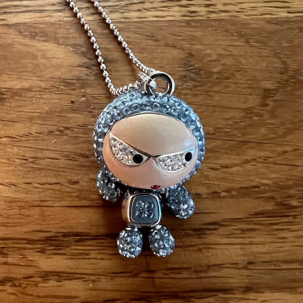 Swarovski Eliot Blue Long Pendant